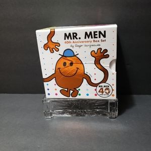 MR. MEN By Roger Hargreaves 40th Anniversary Box Set (10 Books)